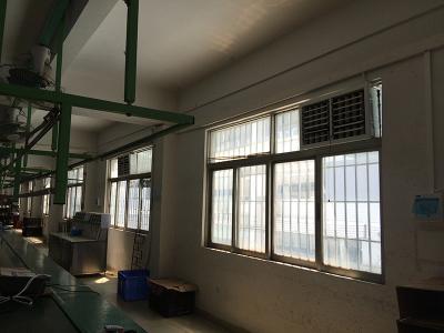 車間安裝潤東方環(huán)保空調(diào)節(jié)能又降溫！